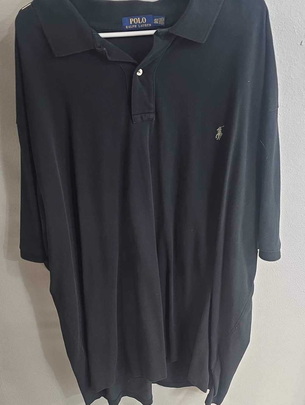 Polo by Ralph Lauren Black Polo with Embroidered Pony
